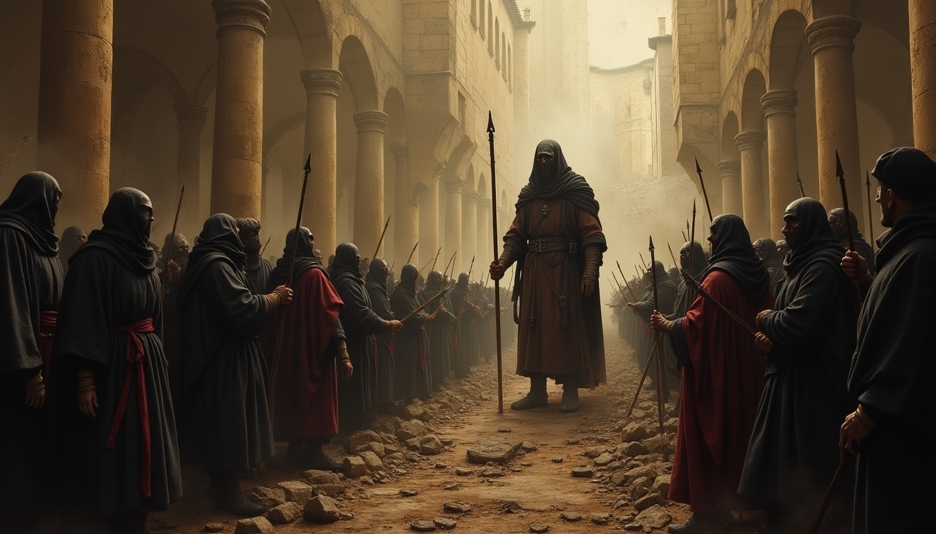 impact of the Black Death on feudalism illustration